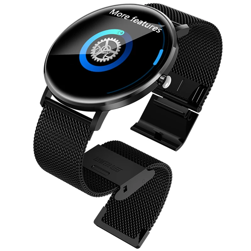 Microwear L6 Смарт часы IP68 Водонепроницаемый Android Smartwatch 1 22 дюйма Bluetooth 4 0 браслет