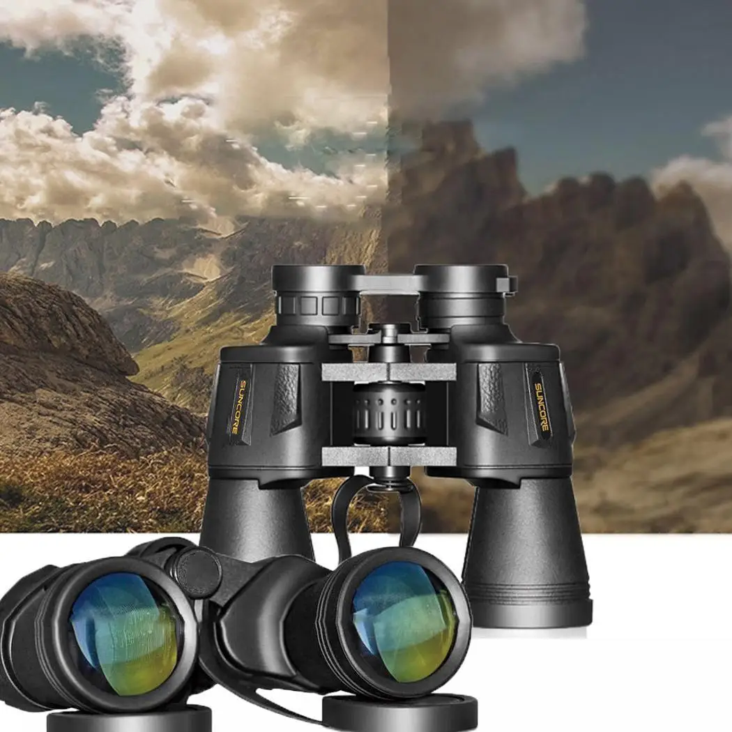 Binoculars Activities Unisex Outdoor Waterproof Portable resistant fog Black Telescope Professional stylish practical | Инструменты