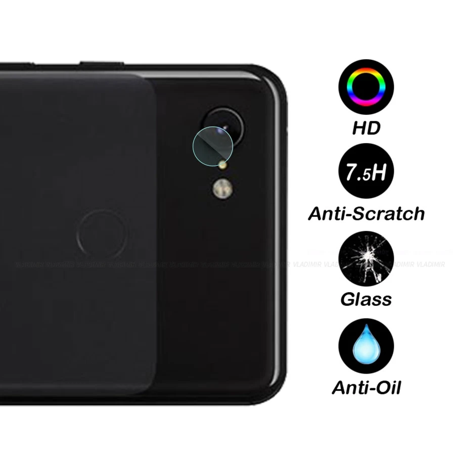 Vladimir Back Camera Lens Tempered Glass Screen Protector Film For Google Pixel 2 XL 3 3XL | Мобильные телефоны и