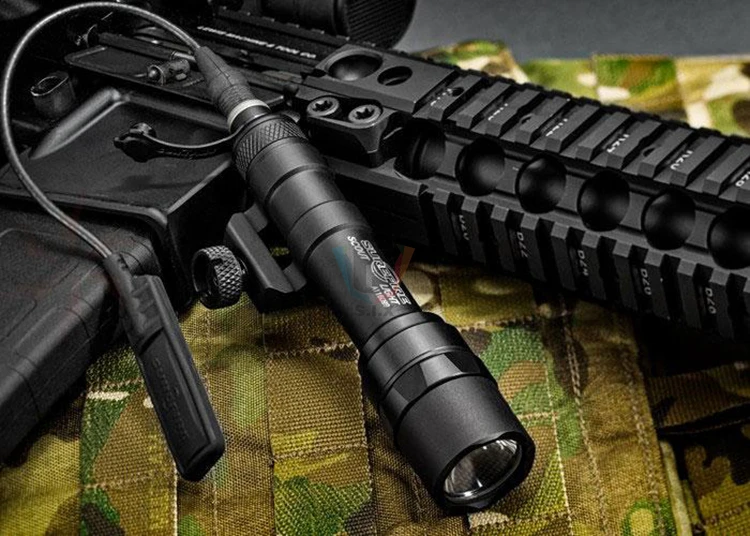 Тактический фонарь Surefir M600U Airsof светодиодный 500 лм тактический M600 светильник для