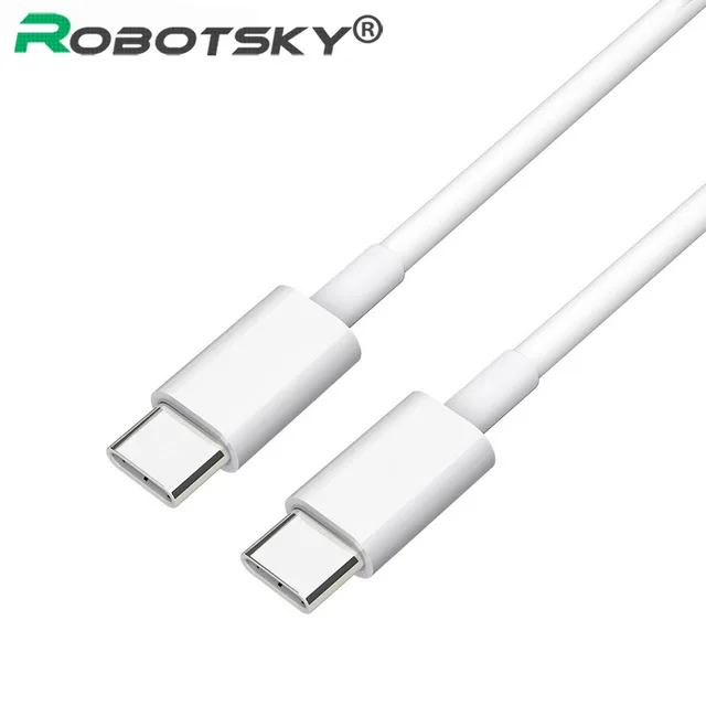 3а Type C кабель USB C-Male для USB-C Быстрая зарядка Samsung S9 NS переключатель Macbook Data Cync USBC