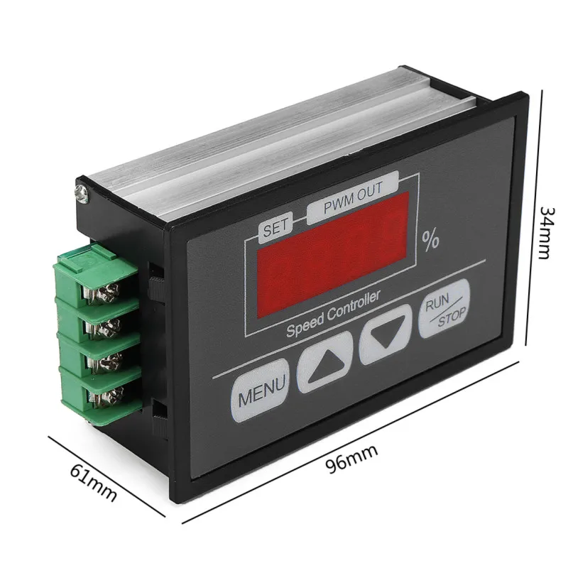 Регулируемый Модуль 30A PWM 6 12V контроллер скорости двигателя постоянного тока