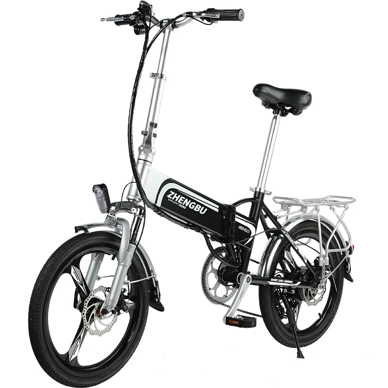 Шаг за шагом складывающийся Электрический велосипед литиевая батарея мопед мини