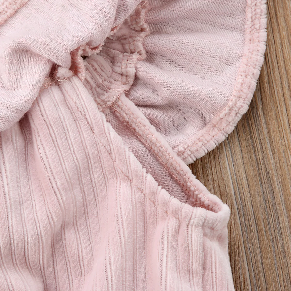 Emmababy летние Дети детская одежда для малышки без рукавов с рюшами Короткие топы