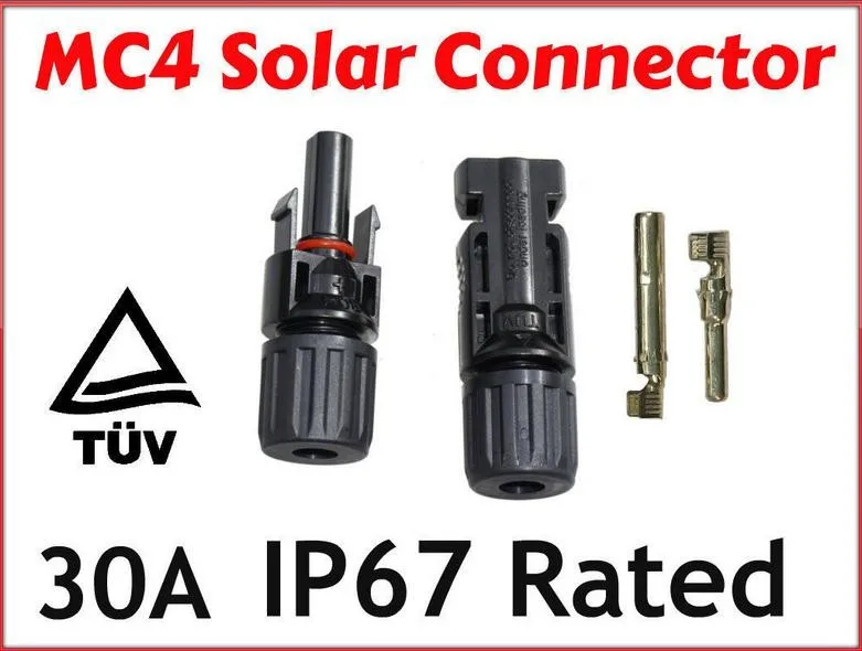 1000 Pairs Male Female PV Solar Panel Connector IP67 TUV DC1000V Accessories | Электроника