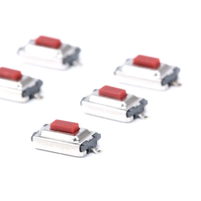 100 шт. высокое качество 3*6*2 5 мм H 3x6x2 SMD Красный кнопочный переключатель