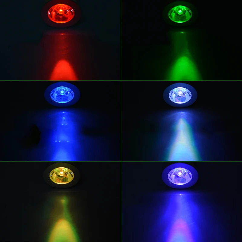 GU10 MR16 E14 E27 3 Вт RGB светодиодный светильник 16 цветов ИК пульт дистанционного