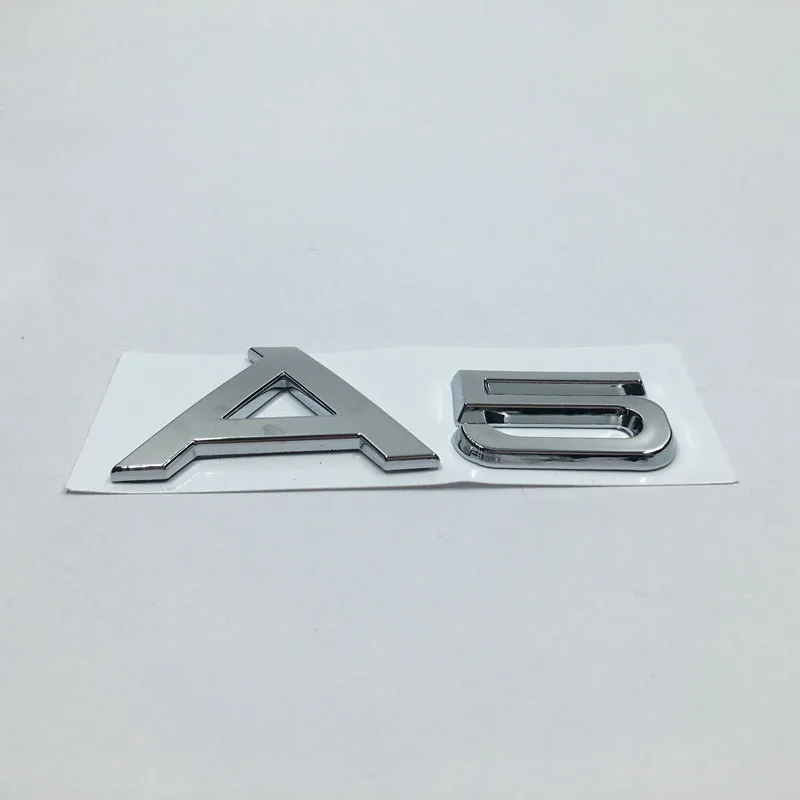 3D JDM наклейки на авто Стайлинг для Audi A1 A3 A4 A5 A6 A7 A8 эмблема &quotTT&quot хромированные
