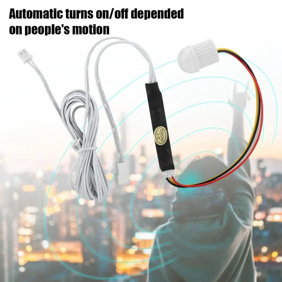Беспроводной переключатель DC5-24V 1.5A мини регулируемый инфракрасный датчик
