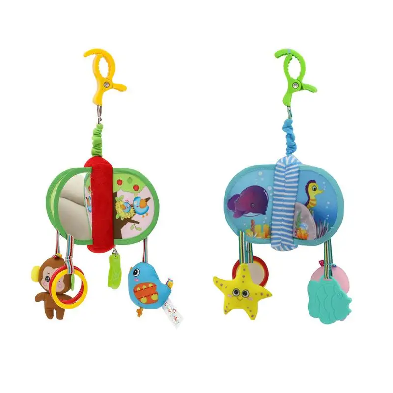 Hanging Toys For Babies Baby Stroller Crib Rattle Infant Cartoon Monkey Bird Circles | Игрушки и хобби