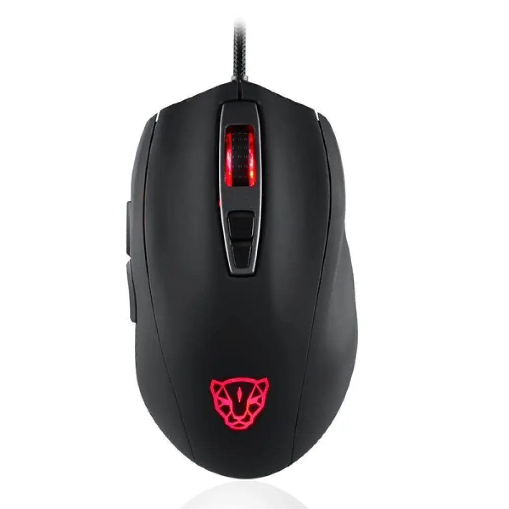 Официальные продажи Motospeed V60 5000 точек/дюйм Проводная игровая Мышь 7 Ключи Рато com FIO