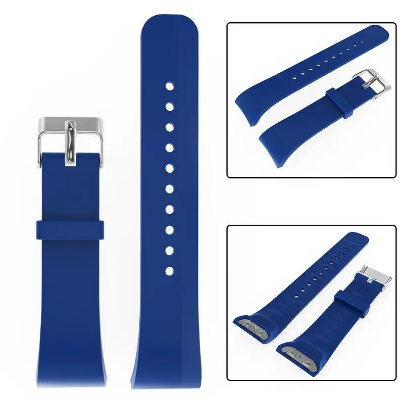 Силиконовый сменный ремешок для Samsung Gear Fit2 Pro R360 R365 R366 21 см|Смарт-аксессуары| |