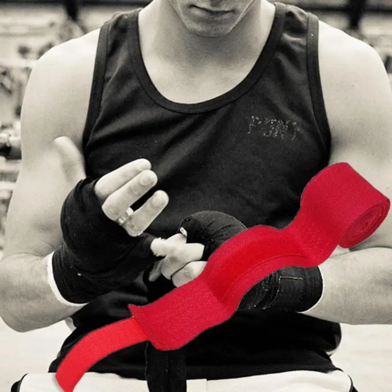 1 шт. 2 5 м хлопок kick бокс бандажная повязка ремешок для спортивных часов
