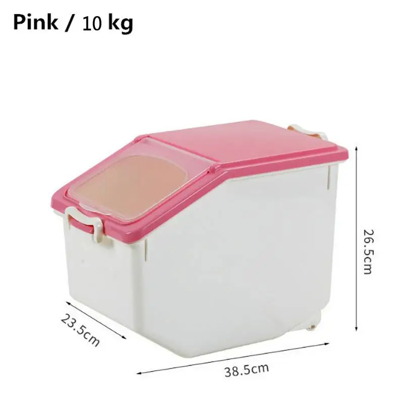 Пластиковый герметичный влагостойкий ящик для хранения Кухонный Контейнер риса