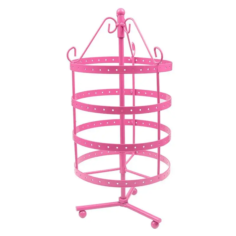 1PC Portable Four-Layer Rotating Convenient Jewelry Holder Storage Rack Display For Necklace Watches Earrings | Дом и сад