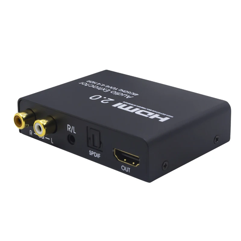 AABB-Hdmi 2 0 к Hdmi аудио экстрактор поддержка 4 K/60Hz Yuv 4:4:4 Hdr Arc для Hd Box Ps3 Ps4 | Электроника