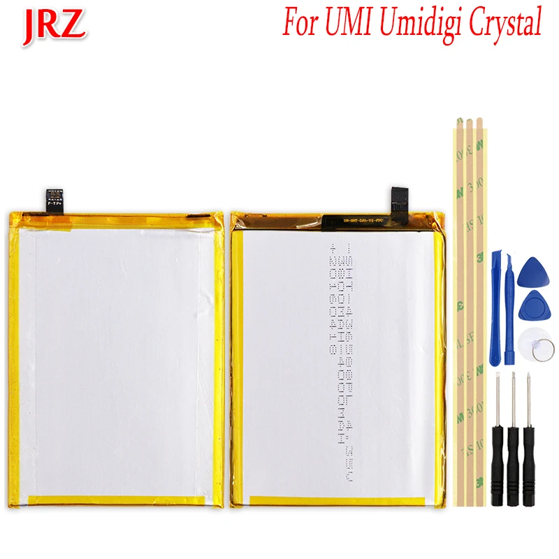 JRZ 3000 мАч для UMI Umidigi Crystal высокое качество сменные батареи телефона батерия с