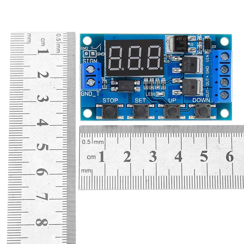 LEORY DC 5 V-36 V цикл запуска переключатель выключатель двойного MOS трубки Управление