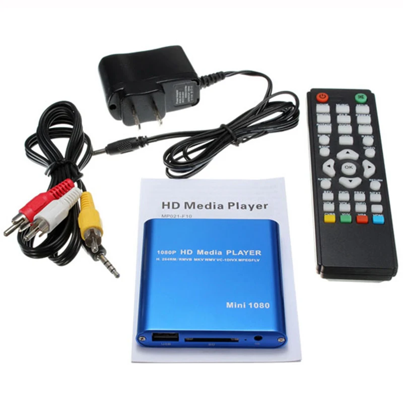 Американский разъем мини автомобильный Hdd медиаплеер адаптер Hdmi Av Usb хост с Sd Mmc