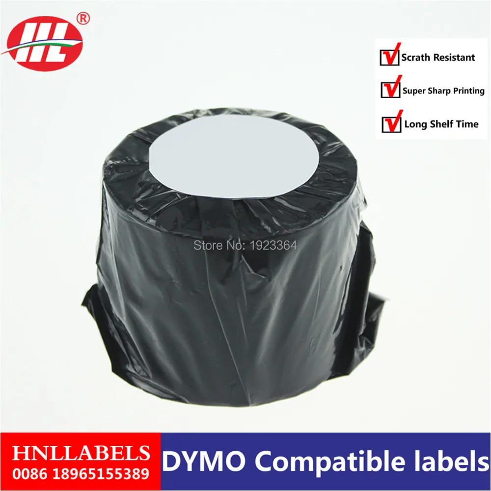 

10X Rolls Dymo Compatible Labels 99015 dymo 9015 Mail name badge labels Freight printing labels 54x70mm etiquette labels