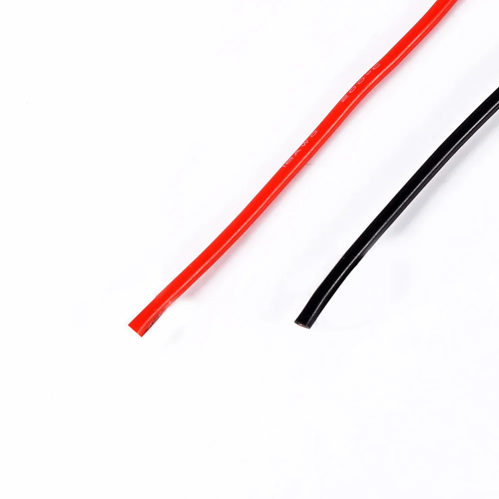 18AWG 5 м Электронные Силиконовые кабели гибкие многожильные медные электронные
