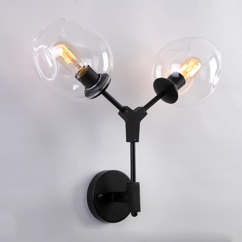 DAR настенный светильник светодиодный золотой/черный|Комнатные настенные LED