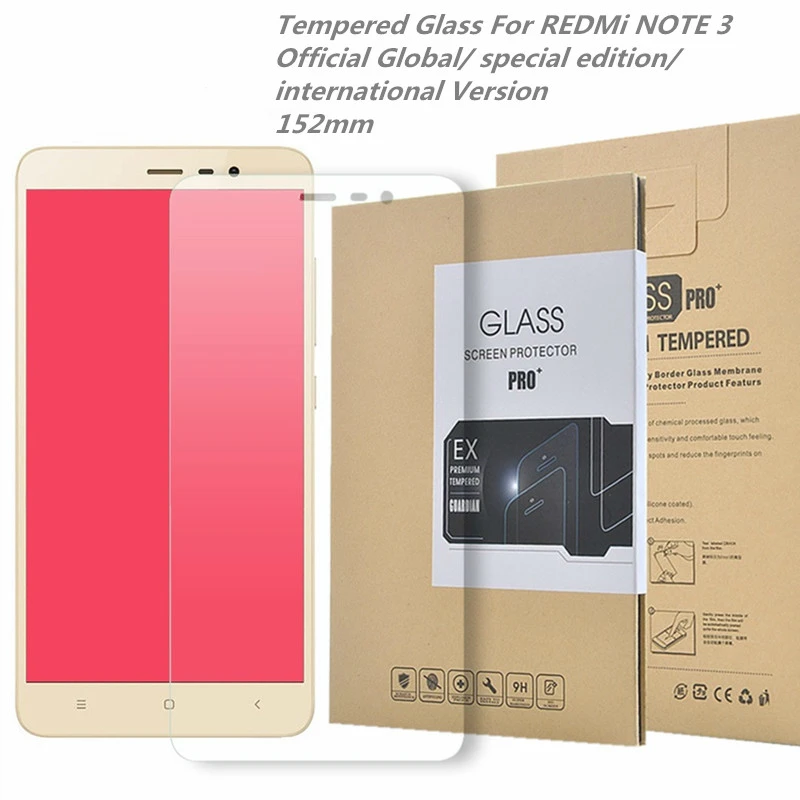 Закаленное стекло для Redmi Note 3 PRO SE Kate официальный Global 152 мм специальная версия