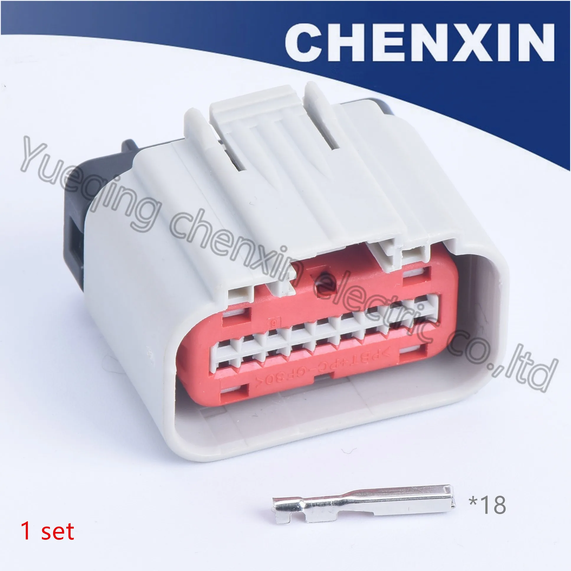 

Gray 18pin Waterproof wire plug auto connectors 1.2 female ECU ACC computer plug connector 1488533-6