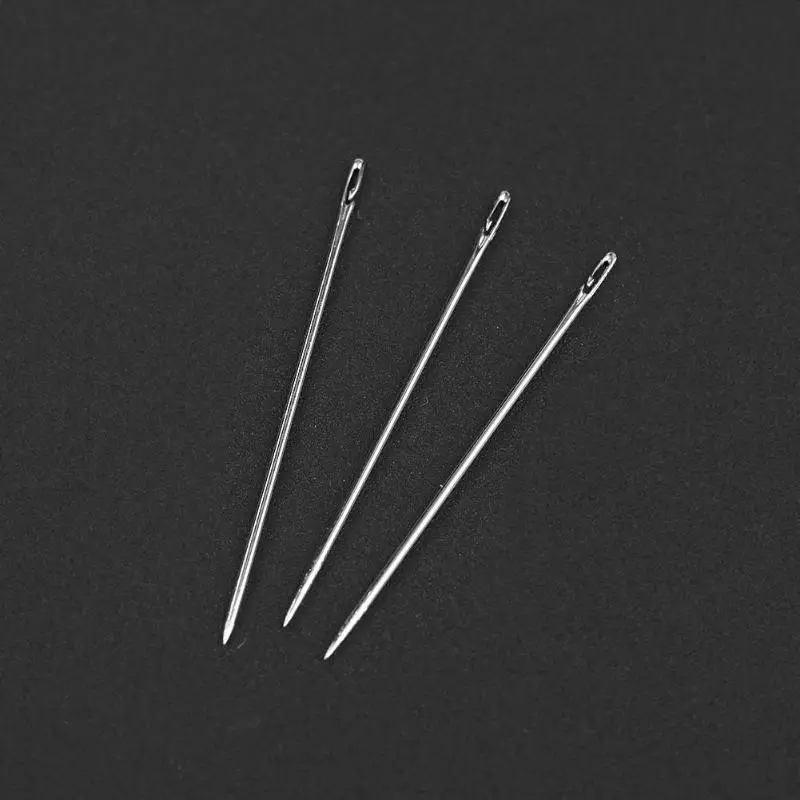 12 шт./компл. 2 отверстия иглы для слепых саморезов DIY рукоделие Металлическая
