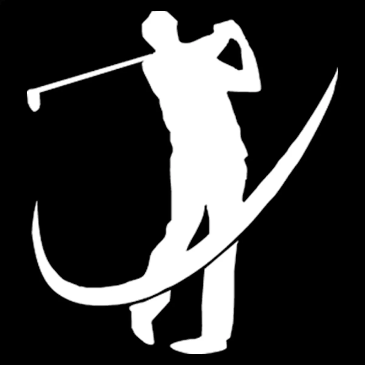 Golf Laptop Автомобиль Грузовик Мотоцикл Wall Home бампер дверь Наклейка Окно стекло