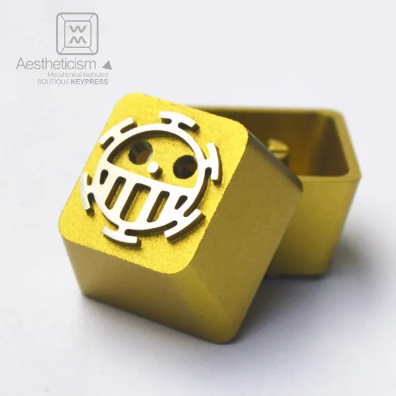 

1pc Metal Translucent Anode Aluminium Alloy Keycap MX Switch R4 ESC Mechanical Keyboard Keycaps