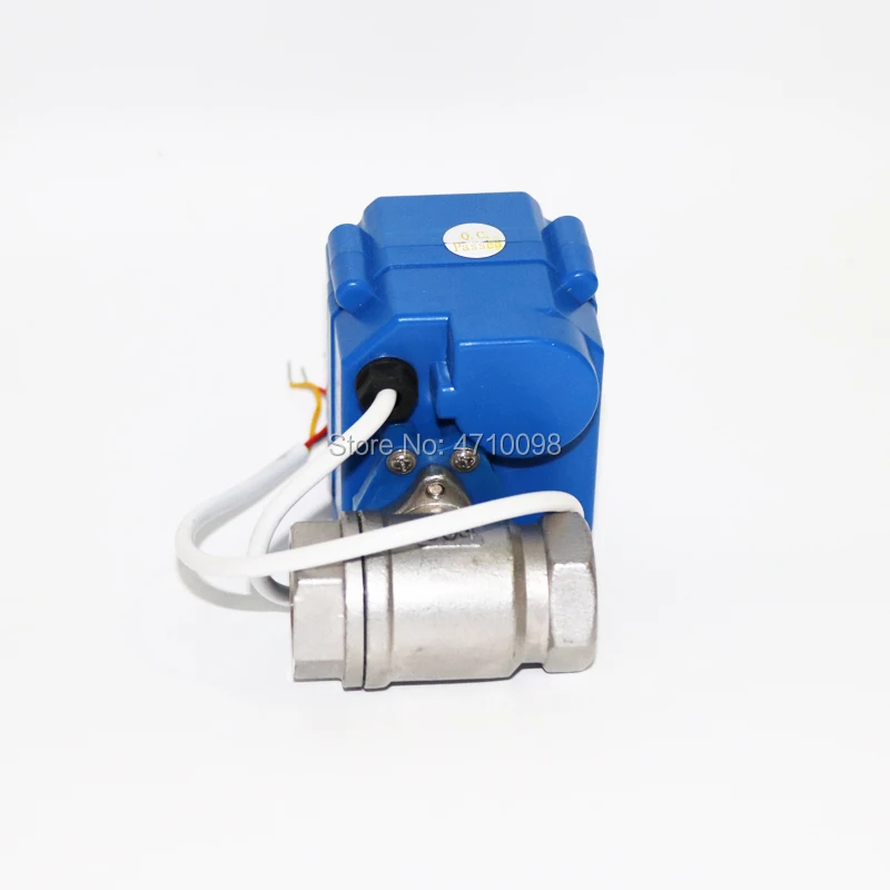 1/2 &quotDN15mm CR02 DC5V/12 V/24 V нержавеющая сталь 304 моторизованный шаровой клапан|Клапан| |