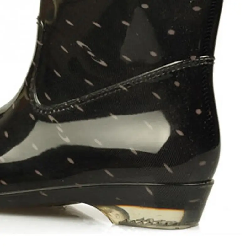 2019 осенние модные непромокаемые сапоги резиновые женские нефритовые