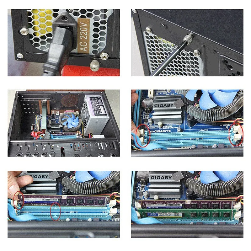 IG-Xiede настольный компьютер оперативная память модуль Ddr2 800 Pc2-6400 240Pin Dimm МГц |