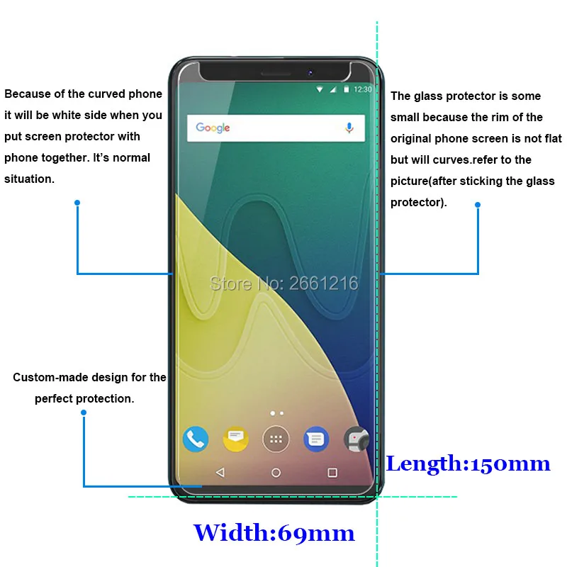 Для Wiko View XL закаленное стекло 9H 2.5D Премиум Защитная пленка для экрана ViewXL 5 99&quot |