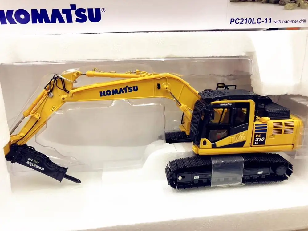 Универсальный хобби 1/50 весы Komatsu PC210LC-11 при сверлении литой экскаватор модели UH8140