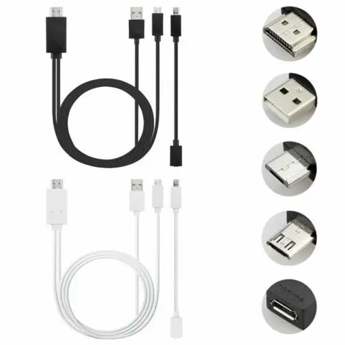 Горячая Распродажа Универсальный Android телефон MHL Micro USB к HDMI 1080P HD ТВ кабель