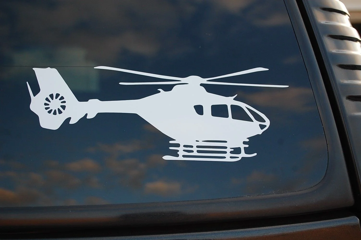 EC 135 вертолет виниловые наклейки переводной рисунок Eurocopter окно автомобиля