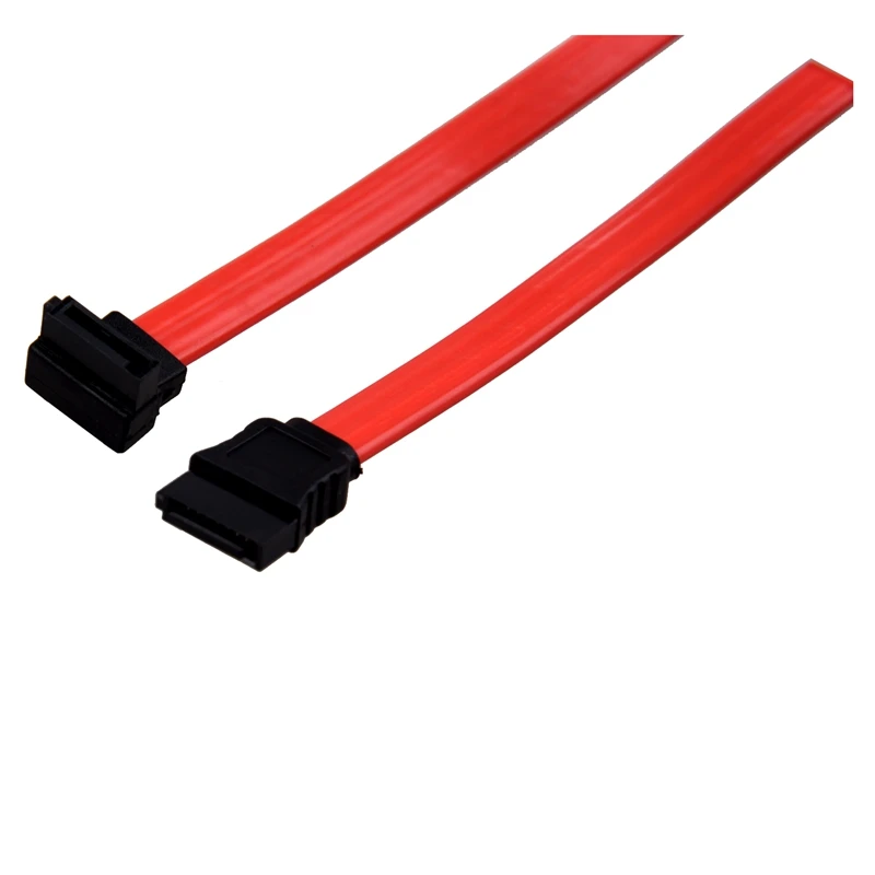 Кабель для передачи данных Serial ATA Sata 7pin S-ATA Male с 1 боковой угловой полной