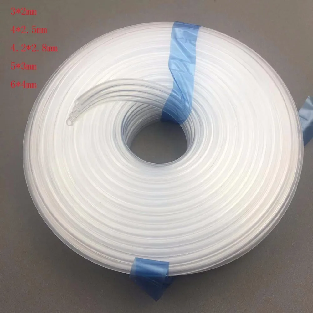 

10M For epson dx4 dx5 dx7 printhead ink tube pipe Human Mimaki jv33 Flora inkjet printer 3*2mm 4*3mm 4 lines tubing hose