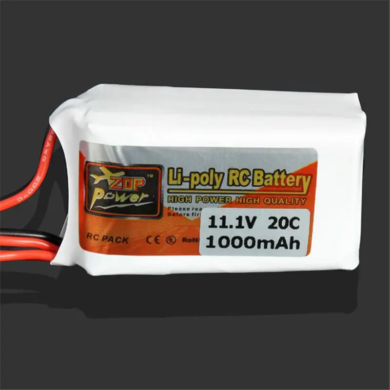 LeadingStar аккумуляторная ZOP Power 3S 11 1 V 1000MAH 20C Lipo батарея JST вилка|Детали и аксессуары| |
