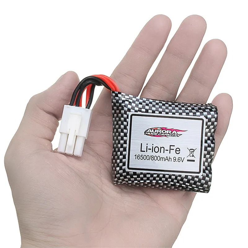 1/2 шт 16500 9 6 V 800mAh литий-ионный-Fe аккумулятор для 9115 S911 1/12 2 4G Rc Автозапчасти игрушек