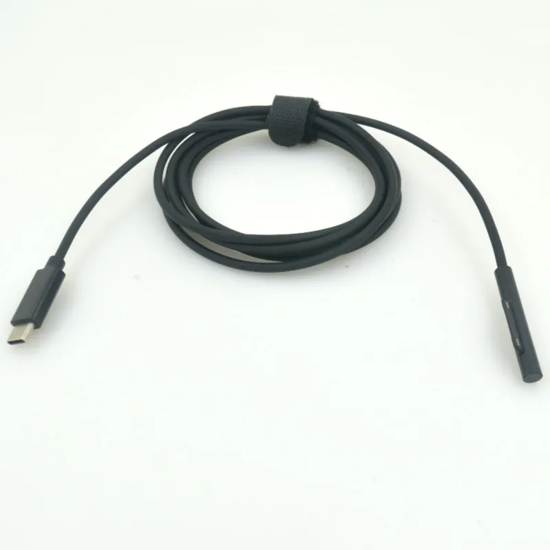 Youpin подключение к USB Type C зарядный кабель для Microsoft Surface Pro3 4 5 6 Go Book 15V PD