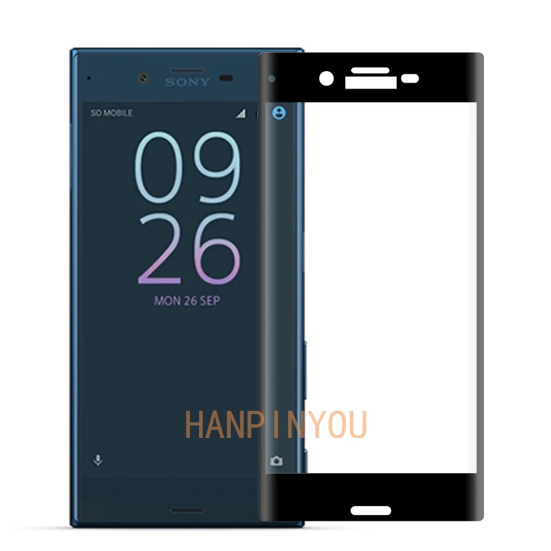 Для sony Xperia XZ F8331/XZs Dual 9H твердость 3D полное покрытие тонкий закаленное изогнутое