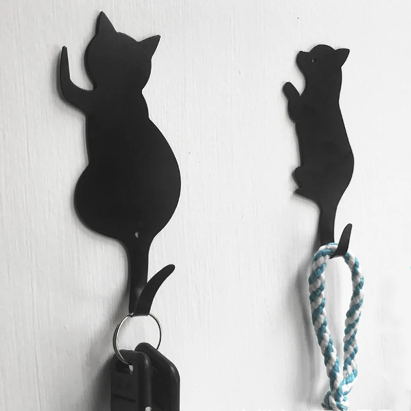 3 шт. настенные крючки кошачий хвост|Крючки и направляющие| |
