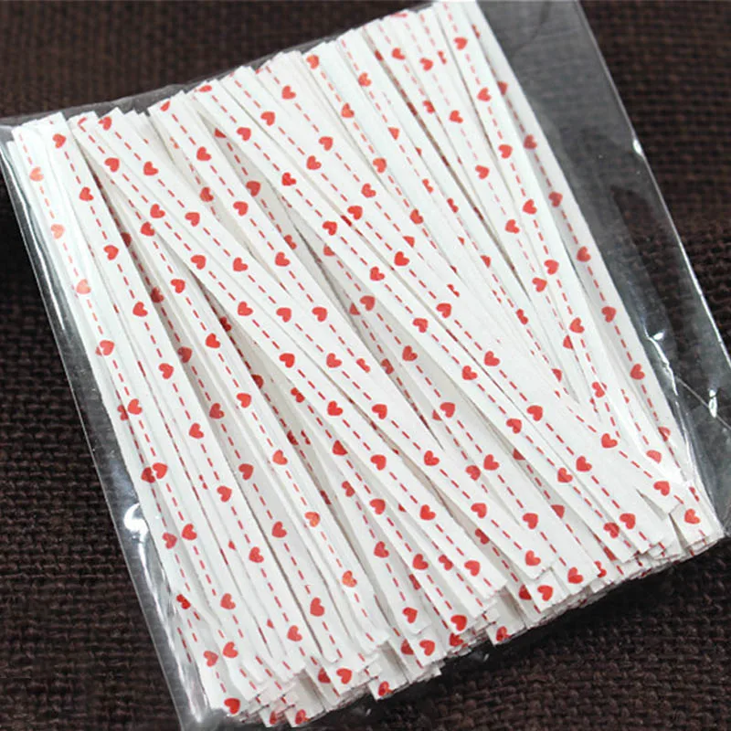 100Pcs торт подарок для обвязывательной разноцветная сумка конфет упаковка
