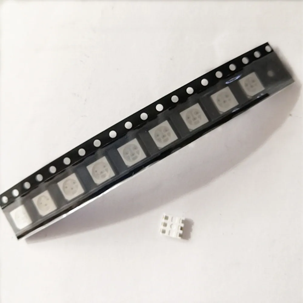 2 шт./лот 5050 SMD 850nm инфракрасный светодиод 3 чипа 12mil для камер видеонаблюдения
