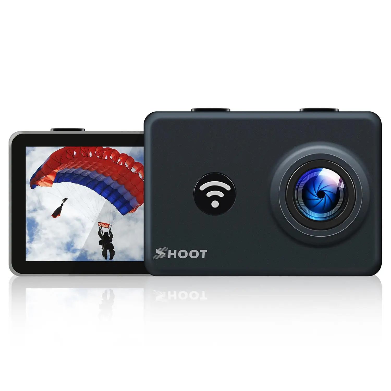 Съемка экшн-камеры 14MP 4 K WiFi Ultra HD 170 градусов ультра широкоугольный объектив