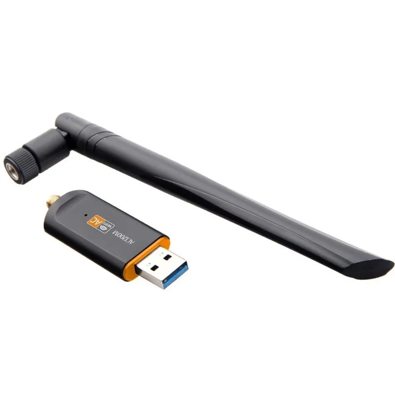 1200 Мбит/с беспроводной WiFi USB адаптер двухдиапазонный 2 4/5 ГГц с антенной 802.11AC