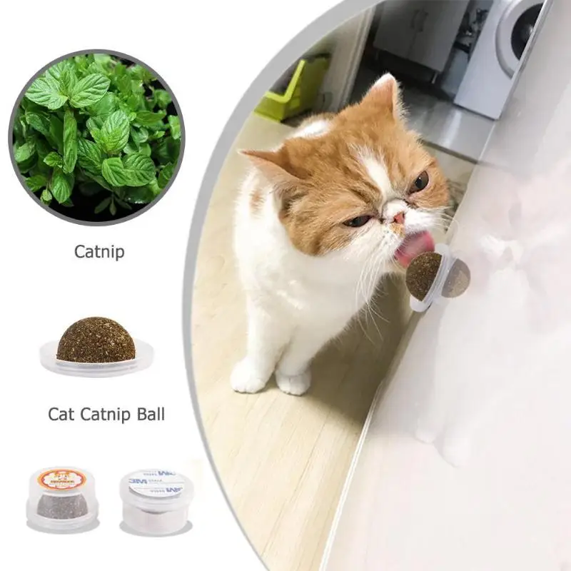 1 шт. шарик из натуральной кошачьей мяты съедобные Коты мята кошка кусание